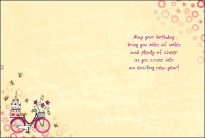 Miles of Smiles Birthday Card #14696