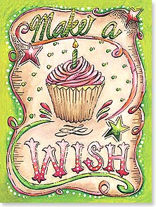 Make A Wish Birthday Card #14869