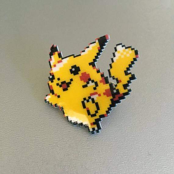 Pixel Party - Pikachu Pokemon Pin