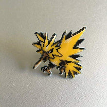 Load image into Gallery viewer, Pixel Party - Zapdos Pokemon Pin