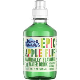 Tum-E Yummies Epic Apple Flip Bottle, 10.1oz