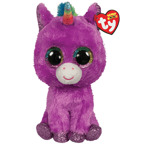 Rosette the Purple Unicorn Plush Medium