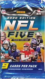 2020 Panini NFL Five Booster Display Pack