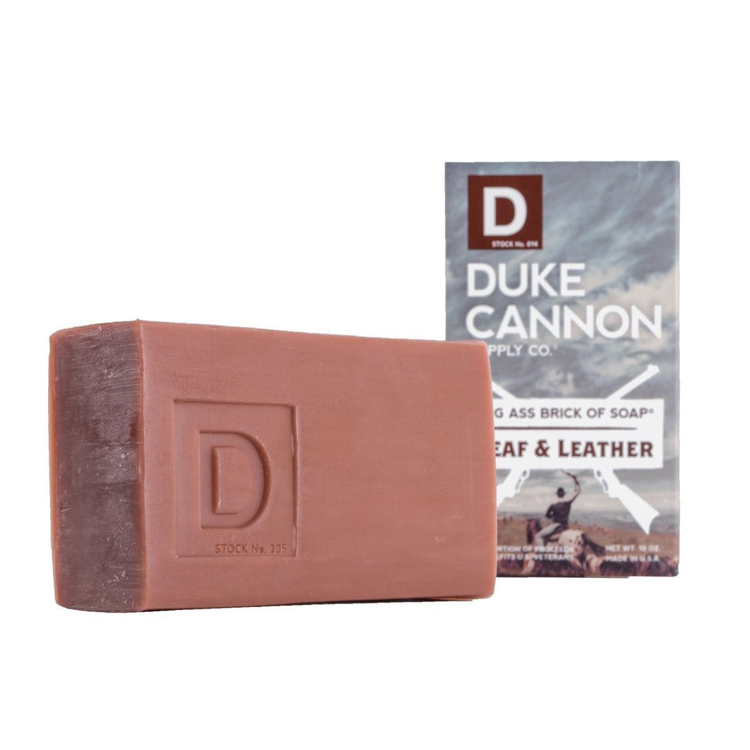 Duke Cannon - Big Ass Brick of Soap - Leaf and Leather