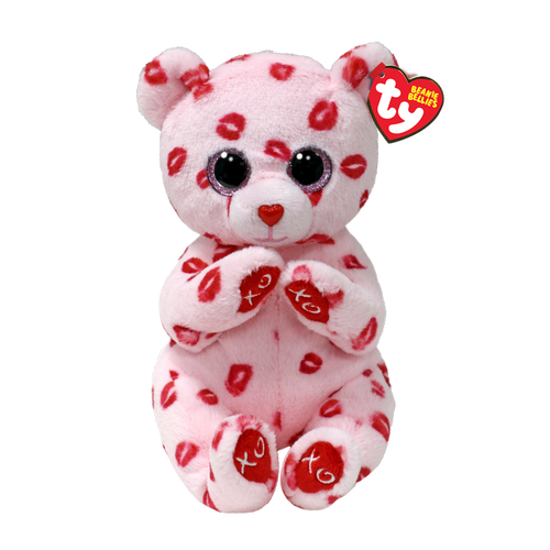 TY Beanie Bellies Valerie the Spotted Bear