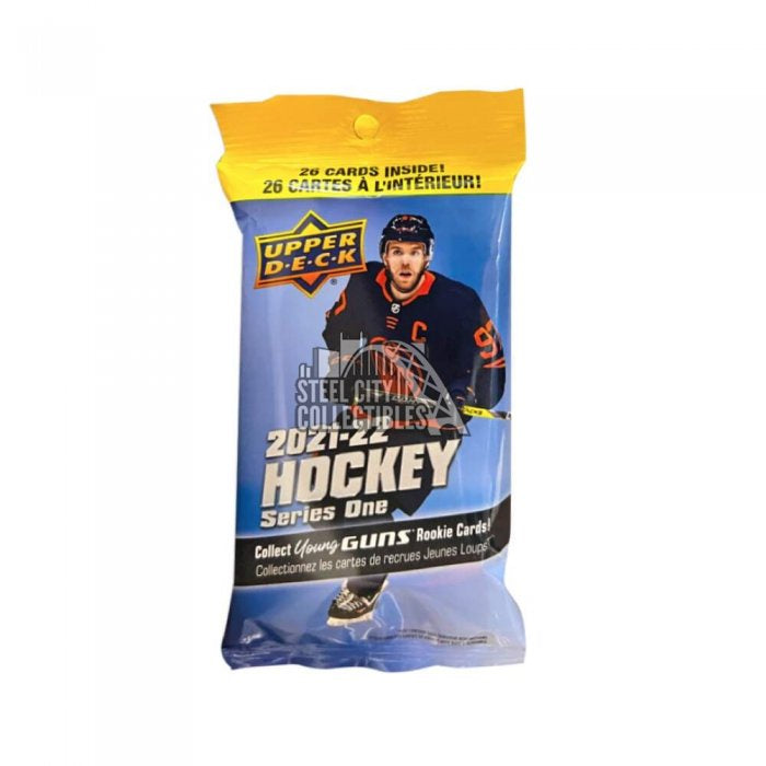 2021-2022 Upper Deck Hockey Series 1 Fat Pack