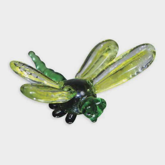 Wings The Dragonfly Looking Glass Miniature Figurine