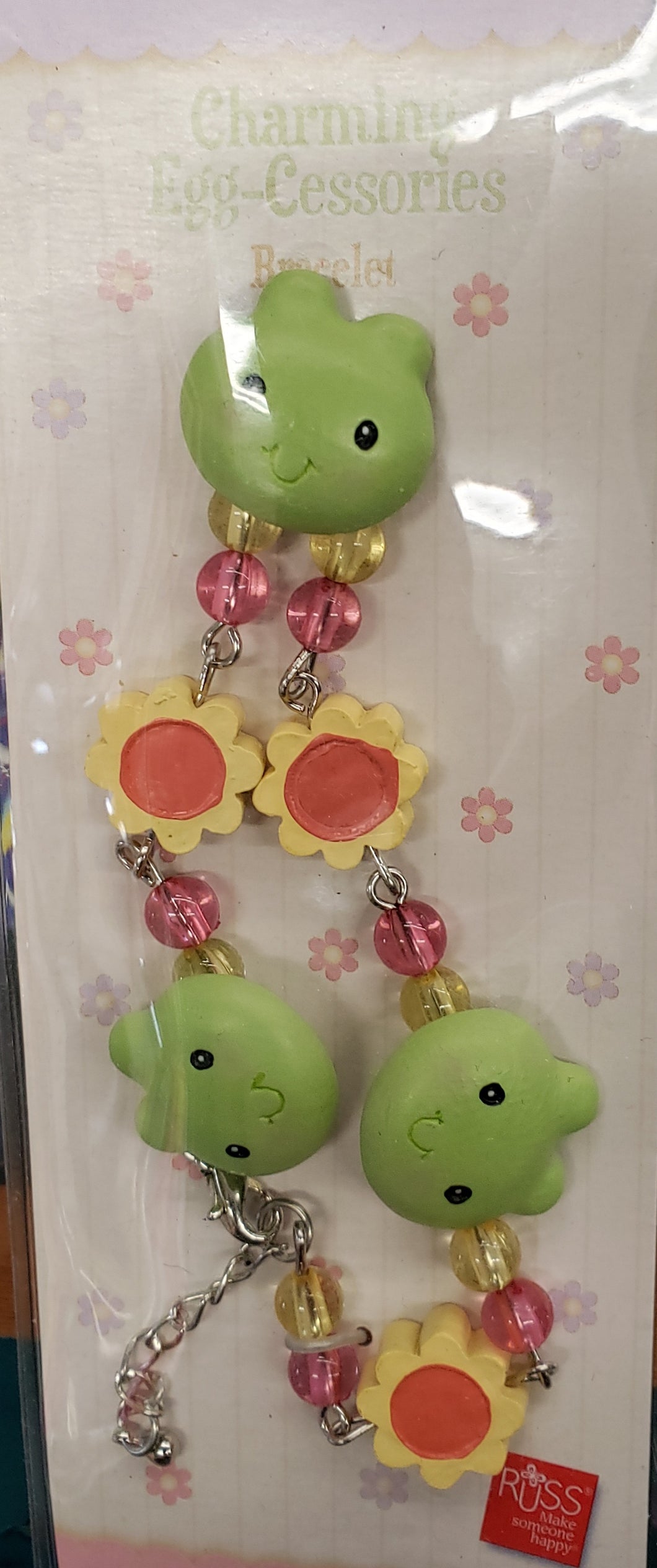 Charming Eggcessories Bracelet-Frogs