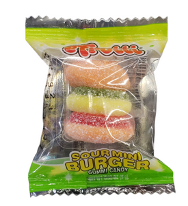 Efruitti Sour Hamburger Gummies