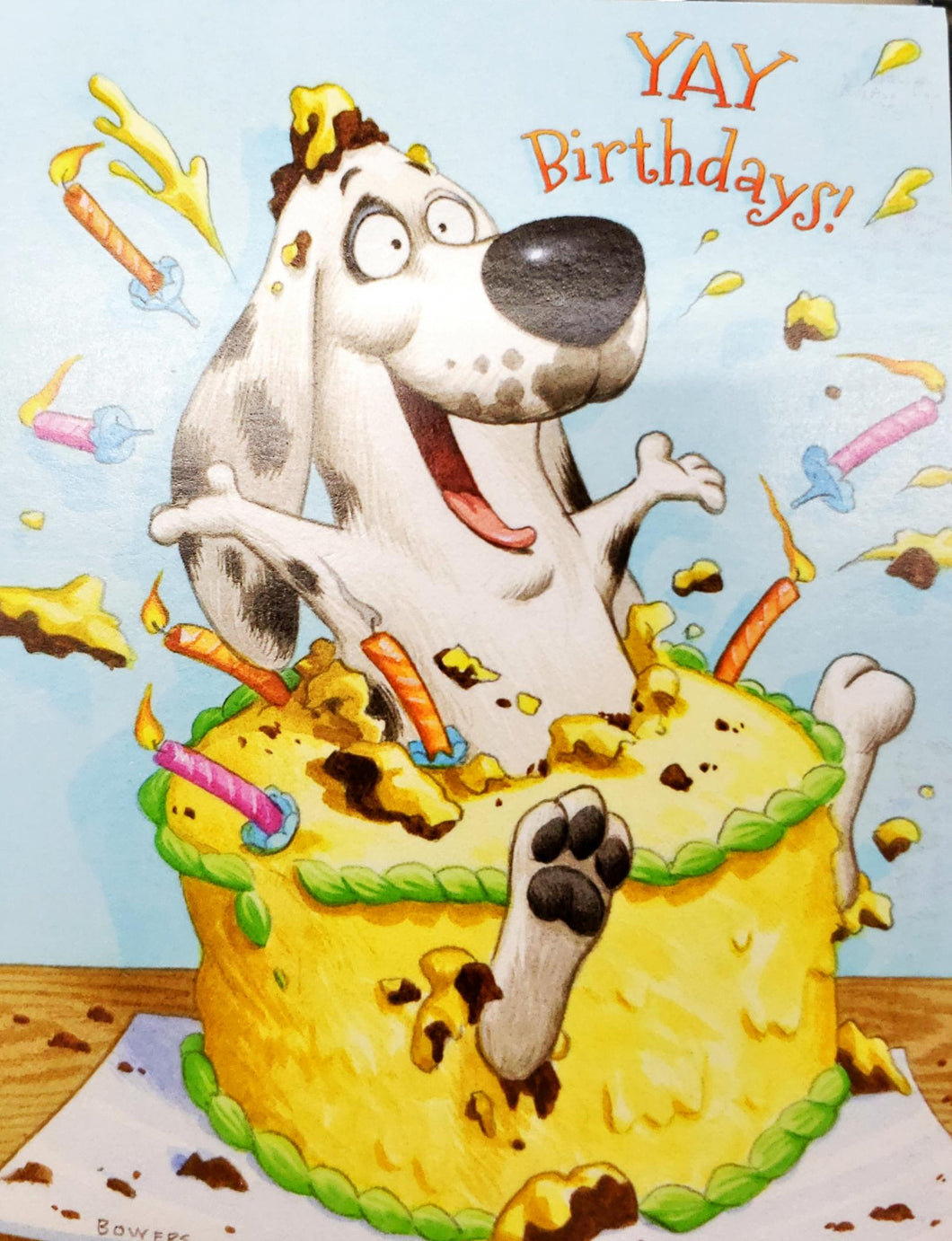 Notions Card: Birthday: Yay Birthday