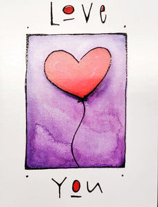 Notions Card: Love: Love You