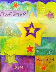 Notions Card: Congratulations: Awesome