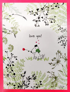 Notions Card: Birthday: Love You