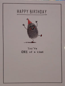 Notions Card: Birthday One of a Kind