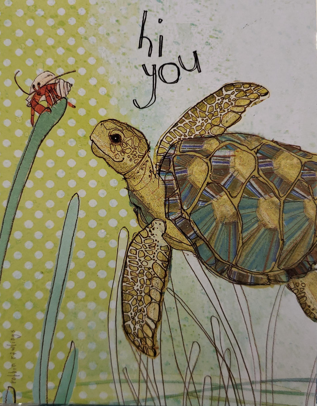 Notions Card:Thinking of You Hi You