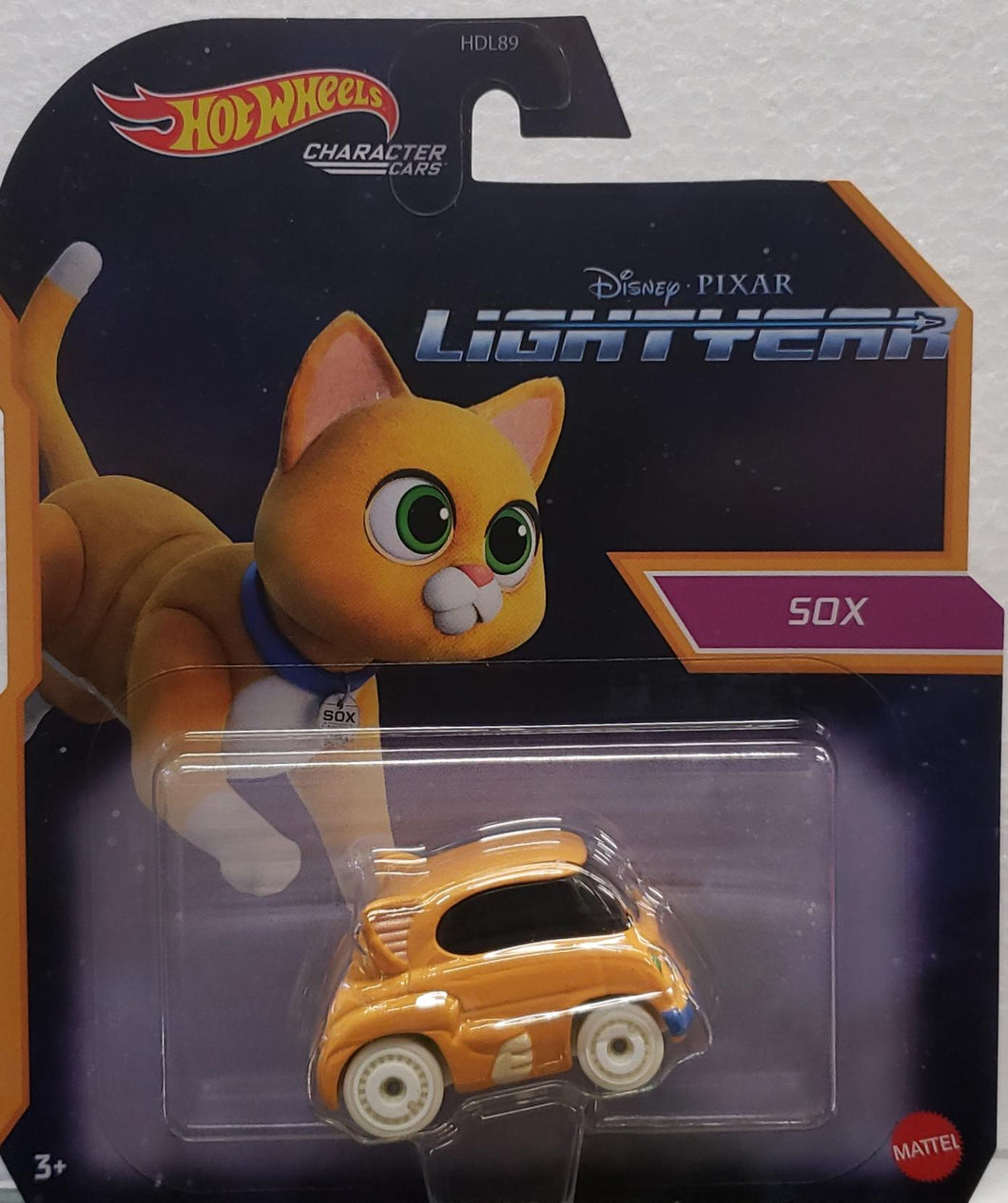 Hot Wheels Character Car Lightyear Sox