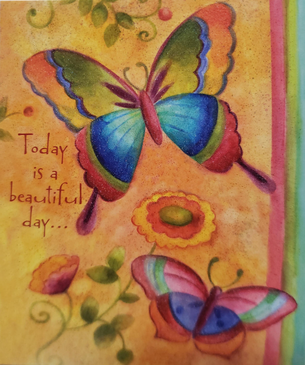 Notions: Birthday Card: Today is a Beautiful Day