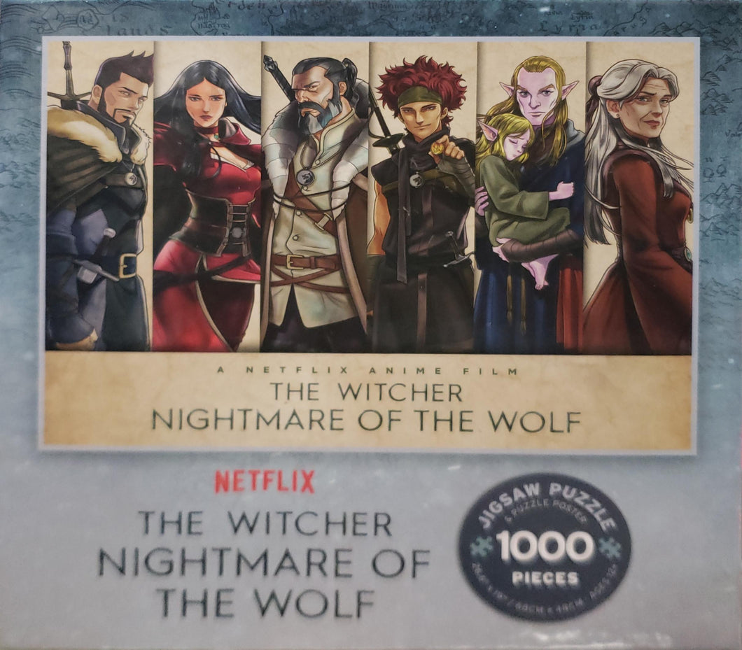 Netflix The Witcher Nightmare of the Wolf 1000pc Puzzle