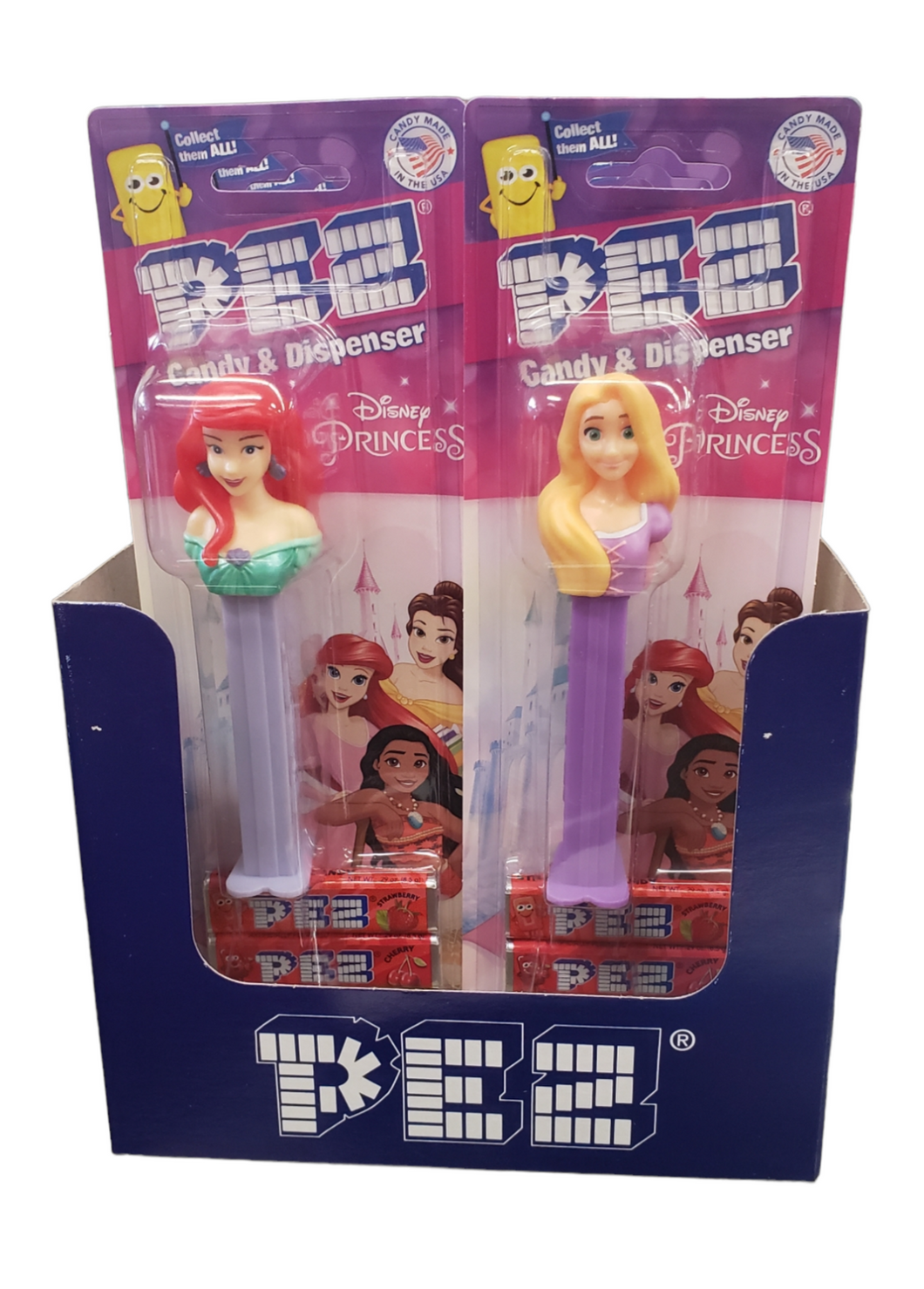 Disney Princesses Poly Blister Pez Dispenser