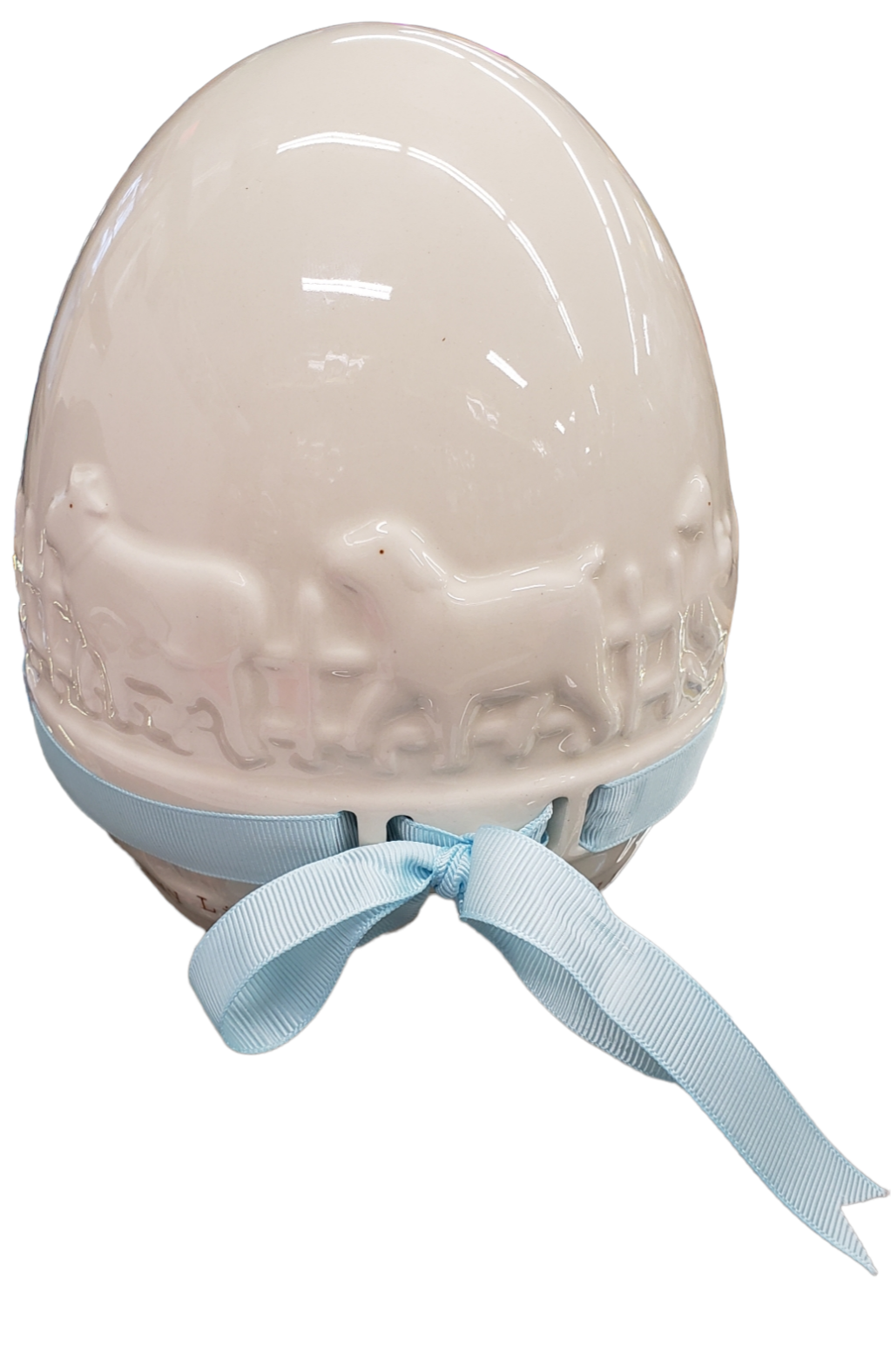 Child to Cherish My Little Nest Egg Baby Bank- Blue