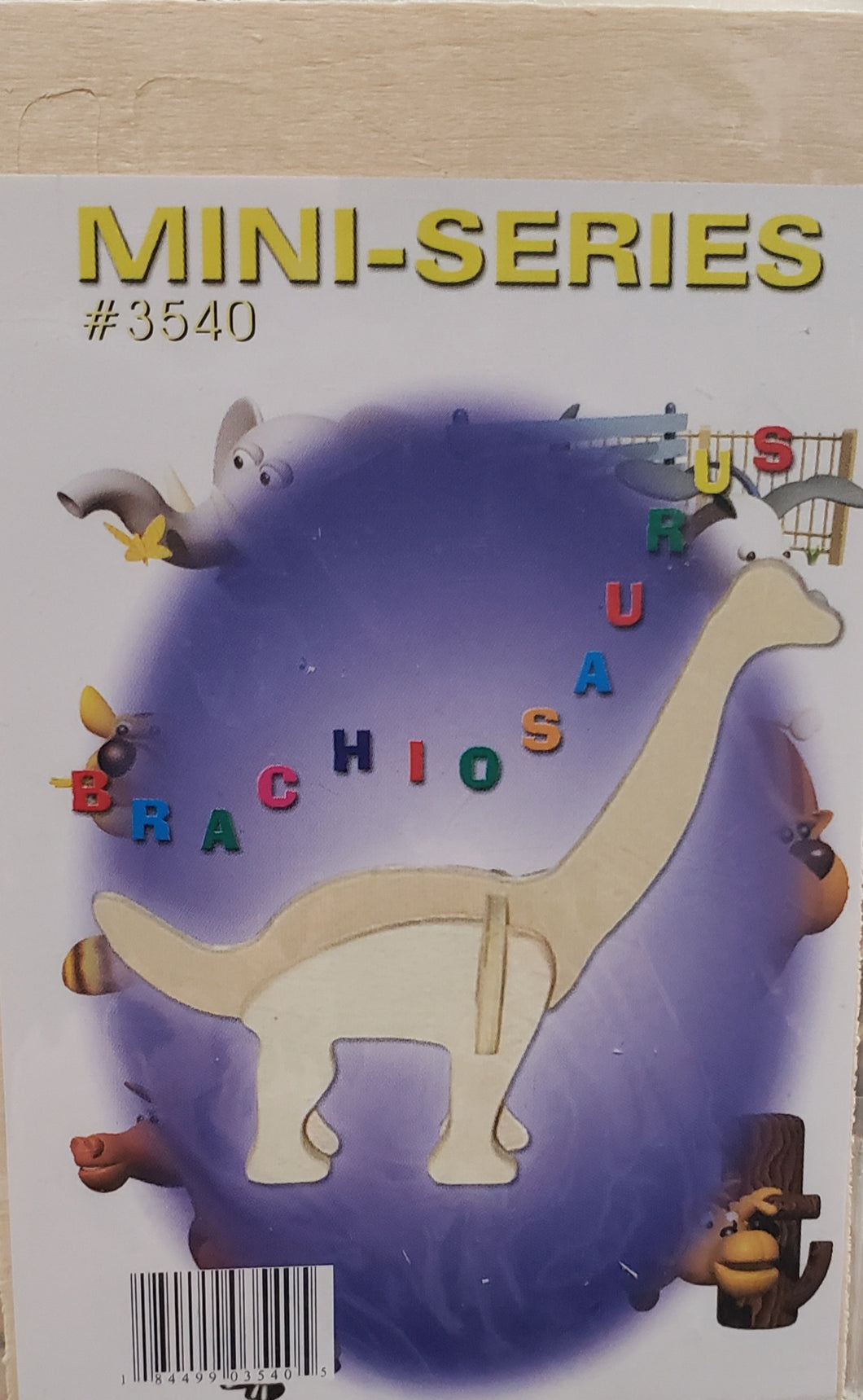 Brachiosaurus 3D Mini Jigsaw Puzzle