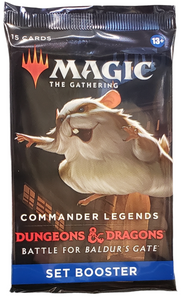 Magic the Gathering Commander Legends Dungeons & Dragons Battle for Baldur's Gate Set Booster Pack