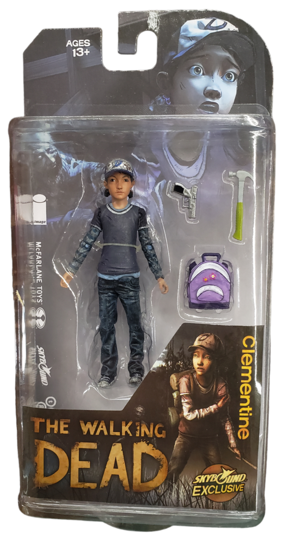 Skybound Exclusive The Walking Dead Clementine Action Figure