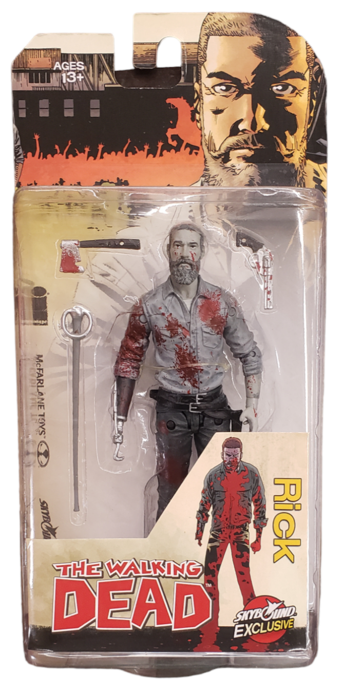 Skybound exclusive The Walking Dead Zombie Rick Grimes Action Figure