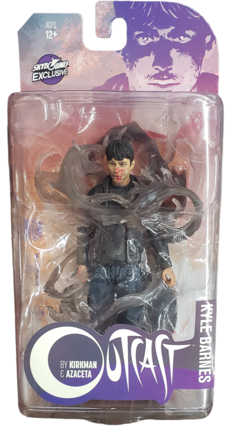 Skybound Exclusive Limited Edition Outcast Kyle Barnes Comic Bloody Action Figure
