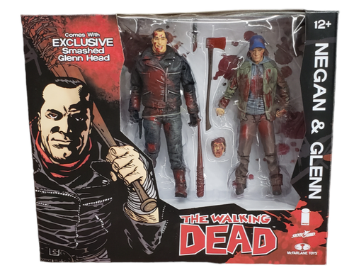 Skybound Walking Dead Negan & Glenn 2pc Set