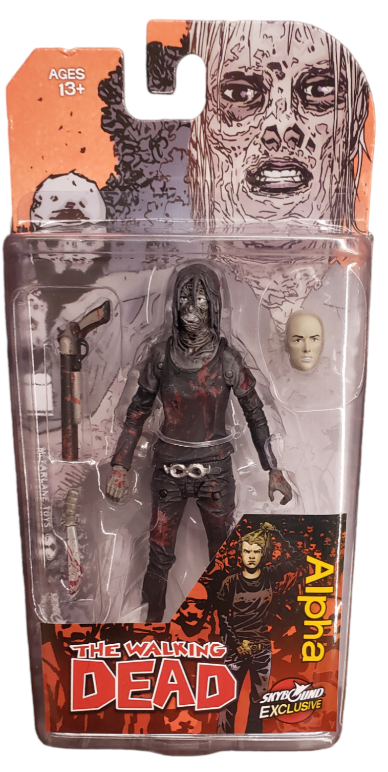 Skybound Walking Dead Limited Edition Bloody Alpha Action Figure