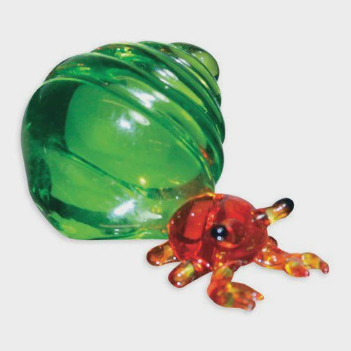 Herman The Hermit Crab Looking Glass Miniature Figurine