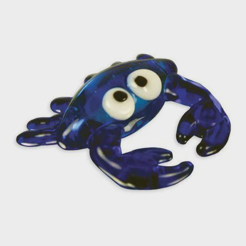 True The Blue Crab Looking Glass Miniature Figurine