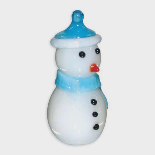 Frosty the Snowman Looking Glass Miniature Figurine