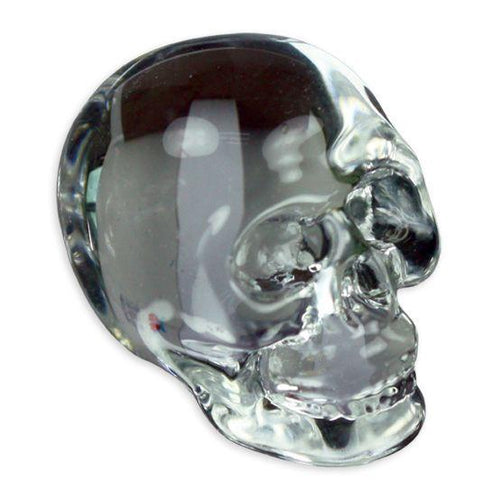 Bones the Skull Looking Glass Miniature Figurine