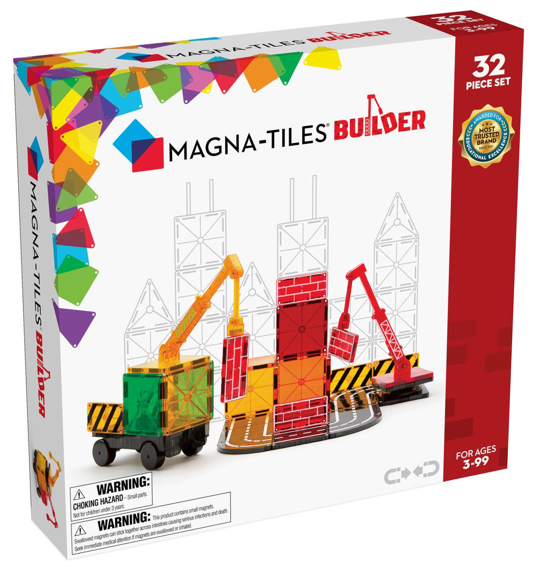 MagnaTiles Builder 32-Piece Set