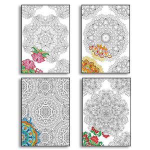 Joy of Coloring Mandalas Adult Coloring Posters 11" x 17"