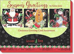 Season's Greetings by Gina Jane 20 Christmas Card Assortment #90303