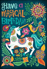 Load image into Gallery viewer, Have A Magical Birthday Unicorn Birthday Card #32173