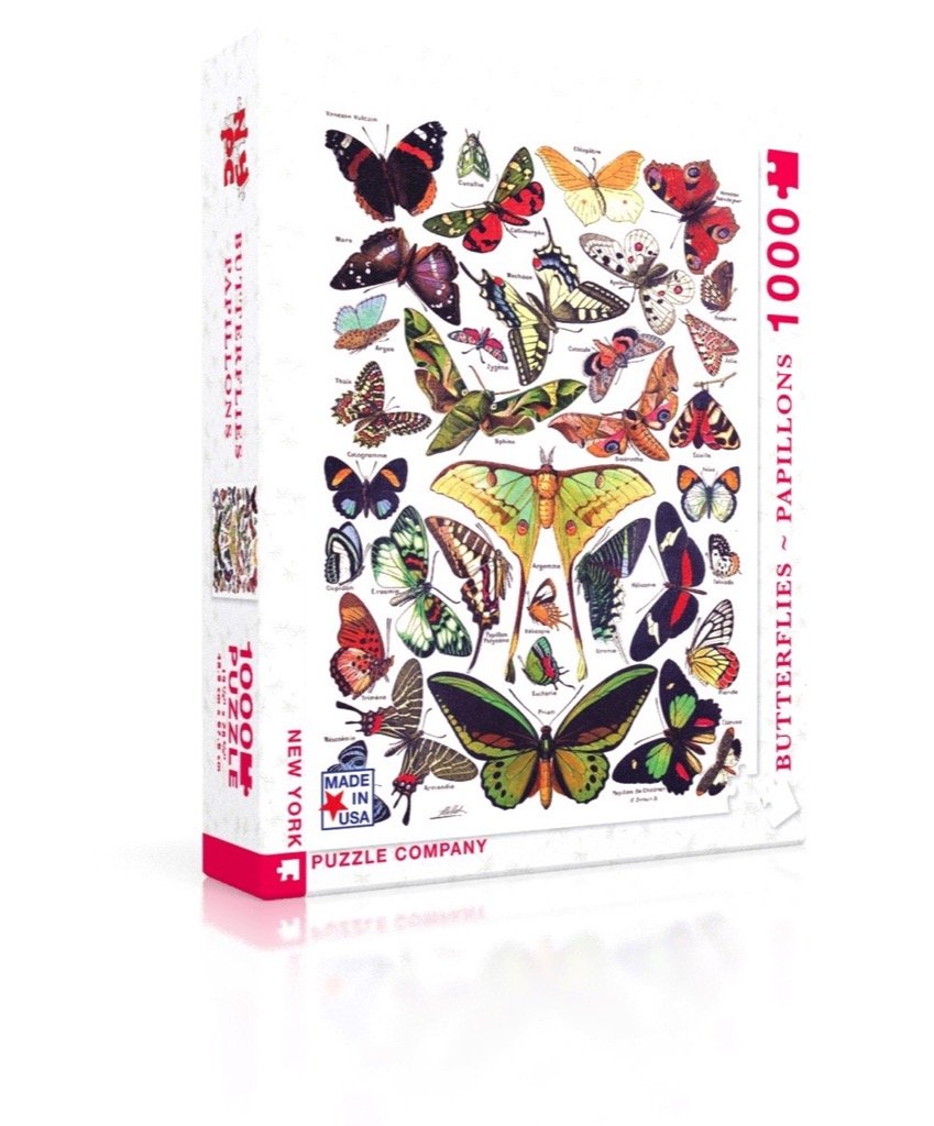 New York Puzzle Company - Butterflies - Papillons Puzzle