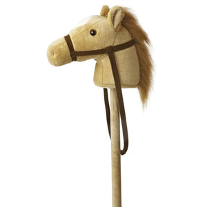 37" Beige Giddy Up Pony Stick Horse