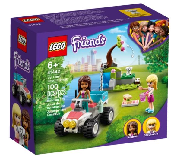 Lego Friends  Vet Clinic Rescue Buggy