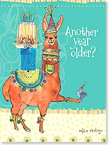 No Proballama Birthday Card #47147