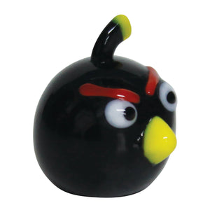 Angry Birds Black Bird Looking Glass Figurine