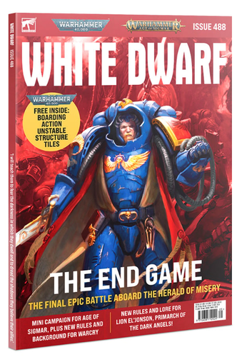 Warhammer White Dward Magezine