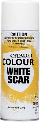 CITADEL COLOUR WHITE SCAR SPRAY PAINT #62-36