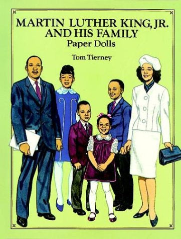 Martin Luther King Jr and His Family Paper Dolls
