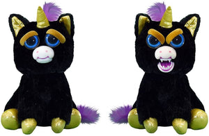 Feisty Pets Gloria Golddigger Black Unicorn