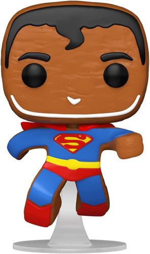 DC Funko Pop Holiday Gingerbread Superman