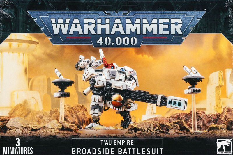 WARHAMMER 40K T'AU EMPIRE XV88 BROADSIDE BATTLESUIT #56-15
